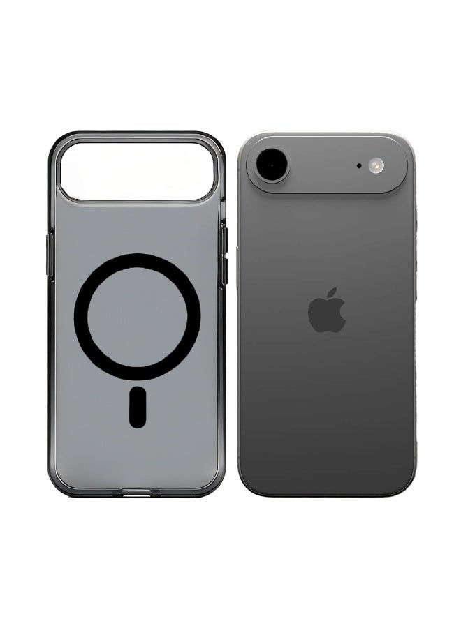 Aztech Original Case for  iPhone 17 Air  Case Clear Fiber MagSafe Case for iPhone 17 Air | Slim Transparent Protective Cover with Strong Magnetic Lock, Shockproof TPU, Scratch Resistant Back, Camera Protection – Black - Image 1